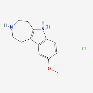 1,2,3,4,5,6-Hexahydro-9-methoxy-azepino(4,5-b)indole hydrochloride