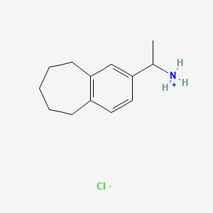 1-(6,7,8,9-Tetrahydro-5H-benzocyclohepten-2-yl)ethylamine hydrochloride