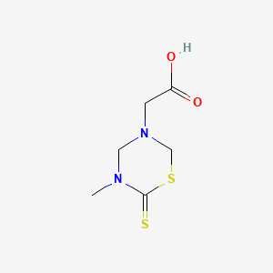 5-Carboxymethyl-3-methyl-2H-1,3,5-thiadiazine-2-thione