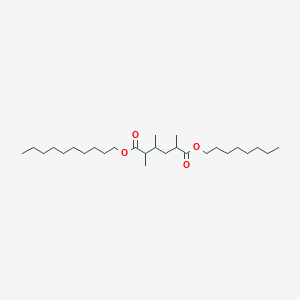 Hexanedioic acid, trimethyl-, decyl octyl ester