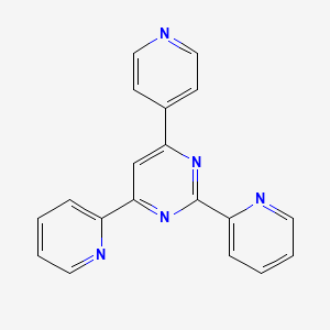 2,4-Di(pyridin-2-yl)-6-(pyridin-4-yl)pyrimidine