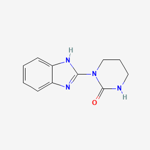 1-(1H-Benzimidazol-2-yl)tetrahydropyrimidin-2(1H)-one