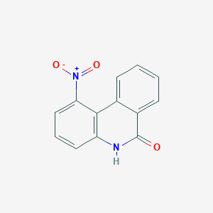 B15343951 1-Nitrophenanthridin-6(5h)-one CAS No. 26690-02-8