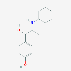 4-[2-(Cyclohexylamino)-1-hydroxypropyl]phenol