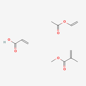 Ethenyl acetate;methyl 2-methylprop-2-enoate;prop-2-enoic acid