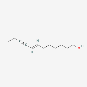 7-Dodecen-9-yn-1-ol, (7E)-