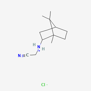 (+-)-endo-(2-Bornylamino)acetonitrile hydrochloride