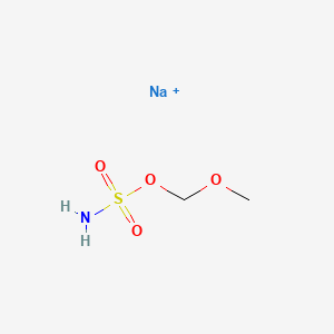 Sodium;methoxymethyl sulfamate