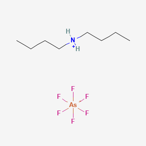 Dibutylamine, hexafluoroarsenate(1-)