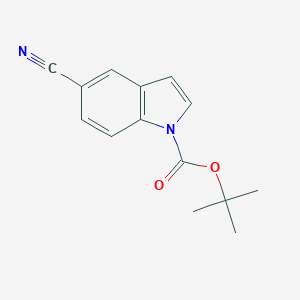 B153451 1-Boc-5-cyanoindole CAS No. 475102-10-4