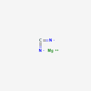 molecular formula CMgN2 B15345103 Magnesium cyanamidate CAS No. 26841-87-2