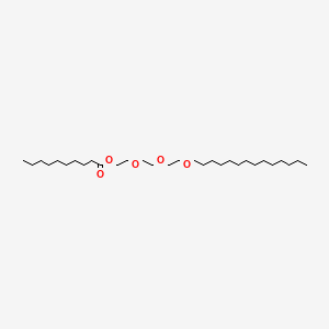 2-[2-(2-Tetradecoxyethoxy)ethoxy]ethyl decanoate