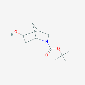 B153454 Tert-butyl 5-hydroxy-2-azabicyclo[2.2.1]heptane-2-carboxylate CAS No. 207405-60-5