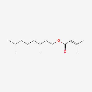 3,7-Dimethyloctyl 3-methyl-2-butenoate