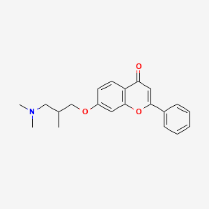 7-(3-(Dimethylamino)-2-methylpropoxy)flavone