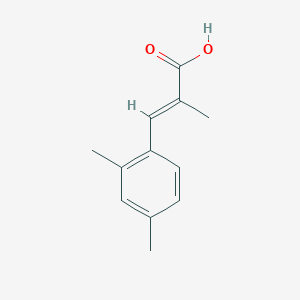 (E)-3-(2,4-dimethylphenyl)-2-methylprop-2-enoic acid