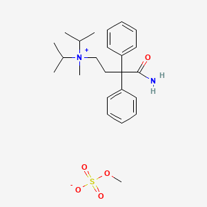 (3-Carbamoyl-3,3-diphenylpropyl)diisopropylmethylammonium methyl sulfate