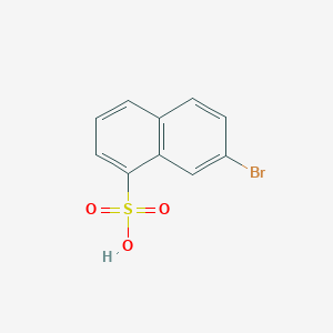 7-Bromonaphthalene-1-sulfonic acid