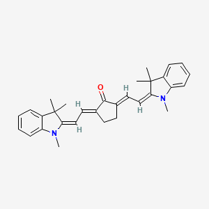 Cyclopentanone,2,5-bis[2-(1,3-dihydro-1,3,3-trimethyl-2H-indol-2-ylidene)ethylidene]-