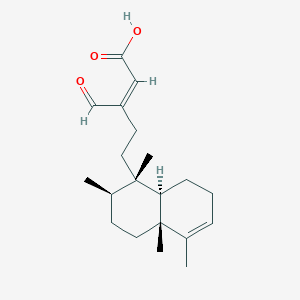 molecular formula C20H30O3 B153459 Polyalthialdoic acid CAS No. 137109-33-2