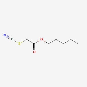 Thiocyanatoacetic acid pentyl ester