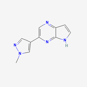 3-(1-methyl-1H-pyrazol-4-yl)-5H-pyrrolo[2,3-b]pyrazine