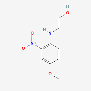 Ethanol, 2-((4-methoxy-2-nitrophenyl)amino)-