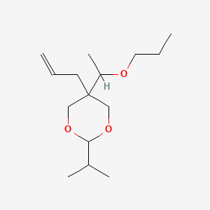 cis-5-Allyl-2-isopropyl-5-(1-propoxyethyl)-1,3-dioxane