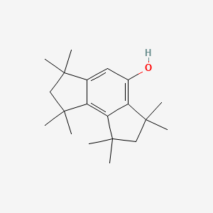 1,2,3,6,7,8-Hexahydro-1,1,3,3,6,6,8,8-octamethyl-as-indacen-4-ol