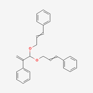 [Bis[(3-phenylallyl)oxy]methyl]vinylbenzene