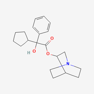 3-Quinuclidinyl phenylcyclopentylglycolate