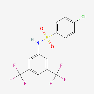 N-(3,5-bis-(Trifluoromethyl)phenyl)-4-chlorobenzenesulfonamide