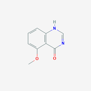 molecular formula C9H8N2O2 B153464 5-甲氧基喹唑啉-4(3H)-酮 CAS No. 135106-52-4