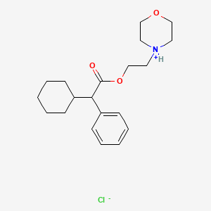 2-Cyclohexyl-2-phenylacetic acid (2-morpholinoethyl) ester hydrochloride