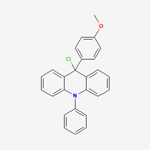 9-Chloro-9-(4-methoxyphenyl)-10-phenyl-9,10-dihydroacridine