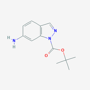 B153468 tert-butyl 6-amino-1H-indazole-1-carboxylate CAS No. 219503-81-8