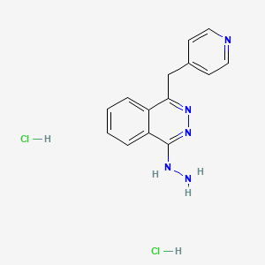 1-Hydrazinyl-4-(pyridin-4-ylmethyl)phthalazine dihydrochloride