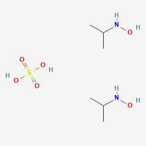 N-propan-2-ylhydroxylamine;sulfuric acid