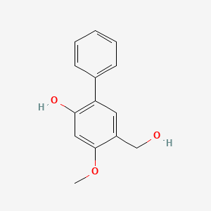 4-(Hydroxymethyl)-5-methoxy-2-phenylphenol