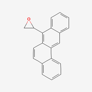 molecular formula C20H14O B15346965 7-Benzanthryloxirane CAS No. 61695-72-5