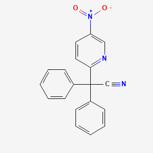 (5-Nitropyridin-2-yl)diphenylacetonitrile