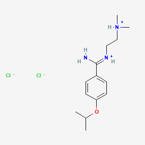 N-(2-Dimethylaminoethyl)-4-isopropoxybenzamidine dihydrochloride