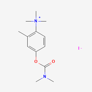 Carbamic acid, dimethyl-, p-(trimethylammonio)-m-tolyl ester, iodide