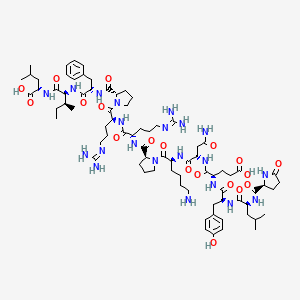 molecular formula C78H121N21O19 B15347178 (D-Phe11)-Neurotensin 