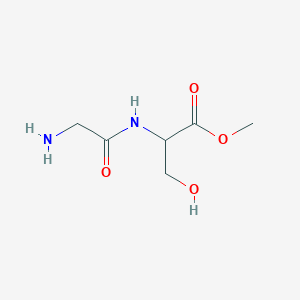 Methyl glycyl-L-serinate