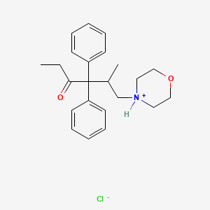 4,4-Diphenyl-5-methyl-6-morpholino-3-hexanone hydrochloride