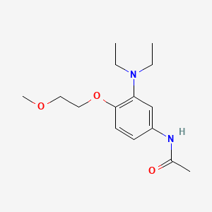 Acetamide, N-[3-(diethylamino)-4-(2-methoxyethoxy)phenyl]-