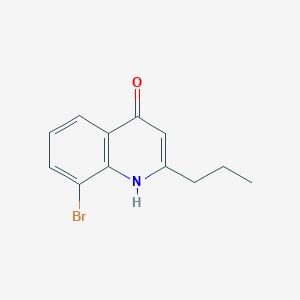 8-Bromo-2-propylquinoline-4-ol