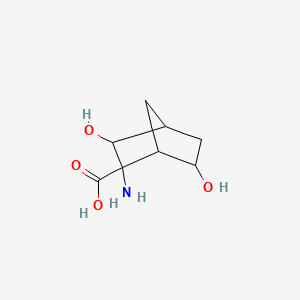 2-Amino-3,6-dihydroxybicyclo[2.2.1]heptane-2-carboxylic acid