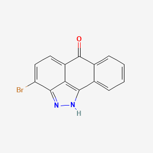 anthra[1,9-cd]pyrazol-6(2H)-one,3-bromo-